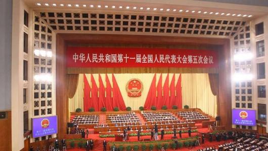 十一届中国人大五次会议开幕 温家宝作政府工作报告